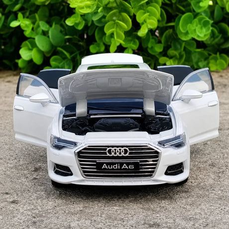 [TOY] 1:32 Audi 2019 A6 White Model Car Die-Cast