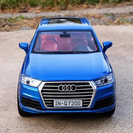 [TOY] 1:32 Audi 2019 Q7 Blue Model Car Die-Cast