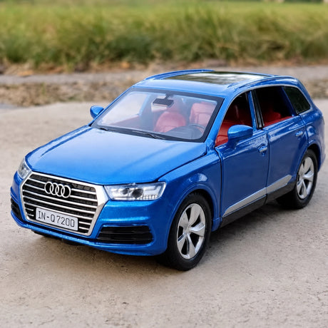 [TOY] 1:32 Audi 2019 Q7 Blue Model Car Die-Cast