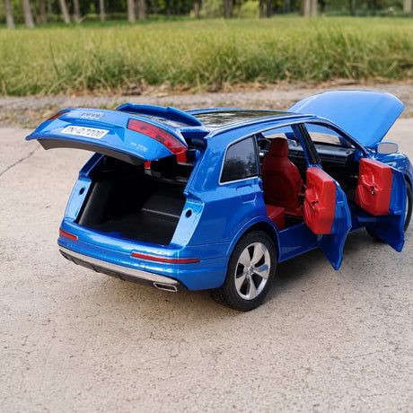 [TOY] 1:32 Audi 2019 Q7 Blue Model Car Die-Cast