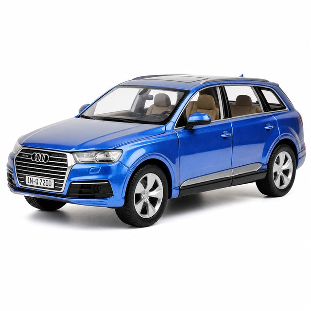 [TOY] 1:32 Audi 2019 Q7 Blue Model Car Die-Cast