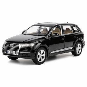 [TOY] 1:32 Audi 2019 Q7 blank svart modellbil Die-Cast