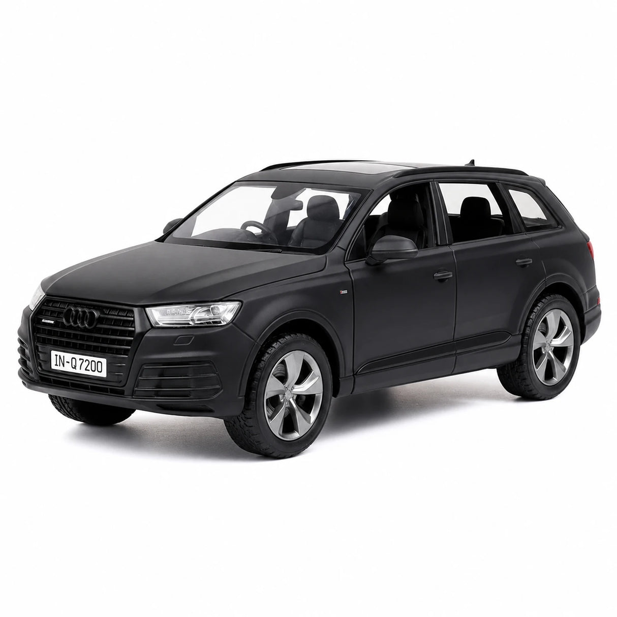 [TOY] 1:32 Audi 2019 Q7 matt svart modellbil Die-Cast