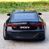 [TOY] 1:32 Audi 2024 RS7 Black Model Car Die-Cast
