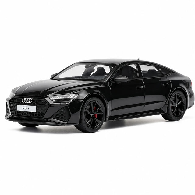 [TOY] 1:32 Audi 2024 RS7 Black Model Car Die-Cast