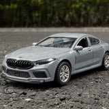[TOY] 1:32 BMW 2017 G15 M8 Gray Model Car Die-Cast