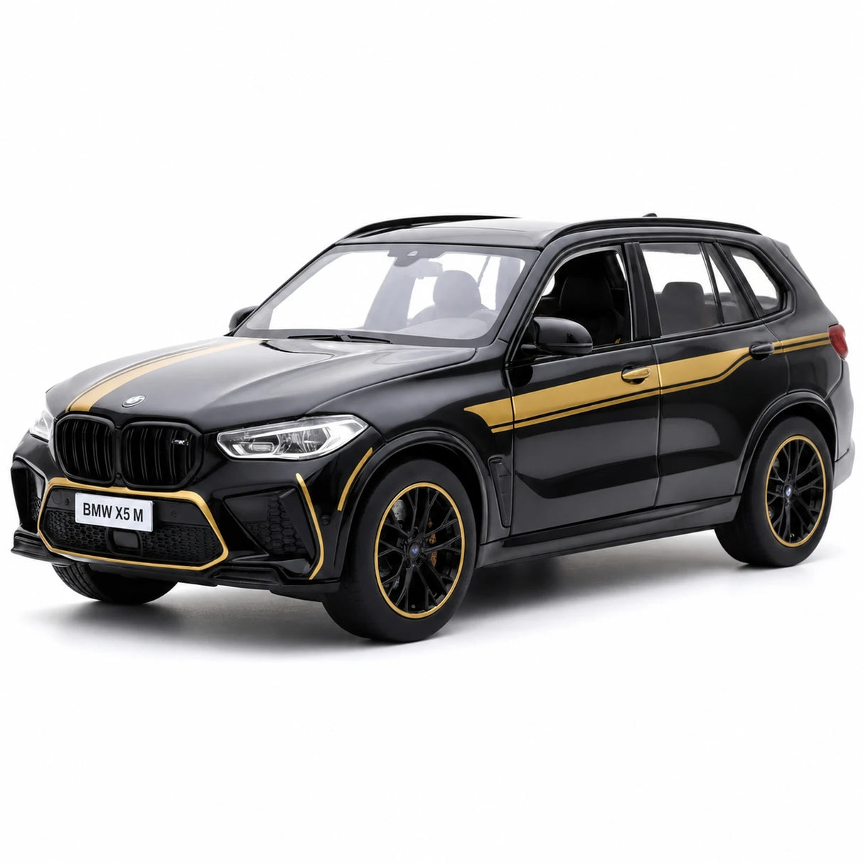 [TOY] 1:32 BMW 2019 F95 X5 M Black Model Car Die-Cast