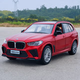 [TOY] 1:32 BMW 2019 F95 X5 M Red Model Car Die-Cast