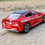 [TOY] 1:32 BMW 2019 F9X MANHART MH8 800 Red Model Car Die-Cast