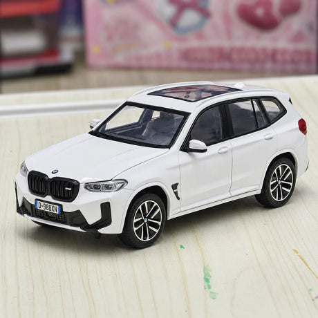 [TOY] 1:32 BMW 2022 F97 X3M White Model Car Die-Cast