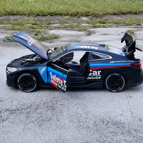 BMW 2023 G82 M4 MotoGP Safety Car Black 1:32 – Diecast Display Model Die-Cast