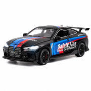 BMW 2023 G82 M4 MotoGP Safety Car الأسود 1:32 – مجسم سيارة معدني للعرض
