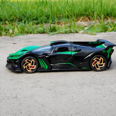 [TOY] 1:32 Bugatti 2021 Bolide Green Model Car Die-Cast