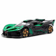 [TOY] 1:32 Bugatti 2021 Bolide grön modellbil Die-Cast