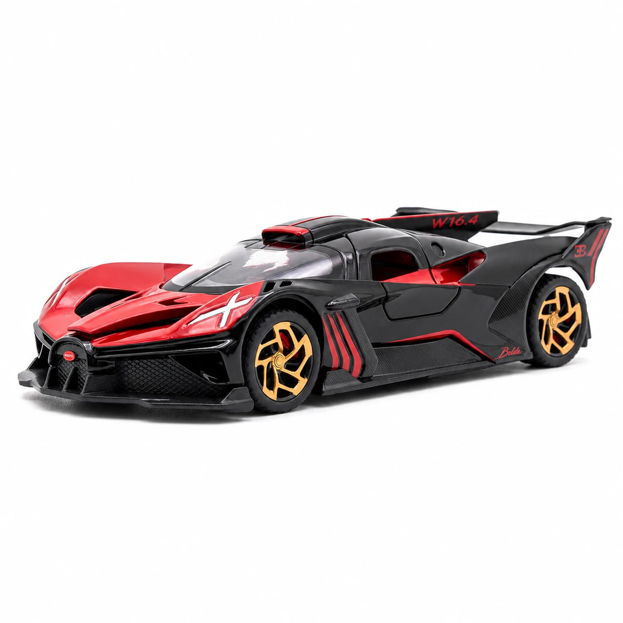 [TOY] 1:32 Bugatti 2021 Bolide レッド モデルカー Die-Cast