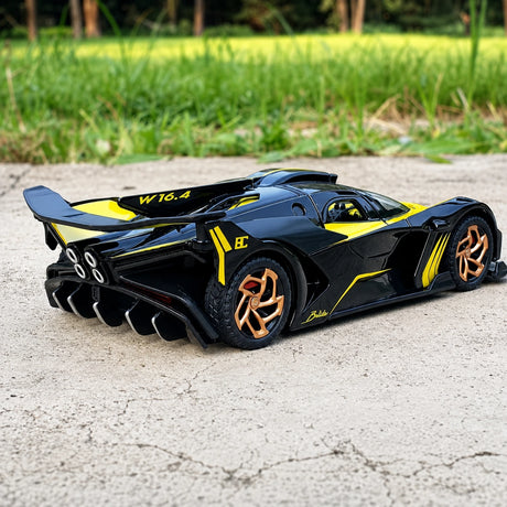 [TOY] 1:32 Bugatti 2021 Bolide Yellow Model Car Die-Cast