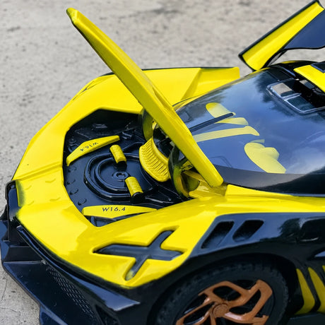 [TOY] 1:32 Bugatti 2021 Bolide Yellow Model Car Die-Cast