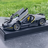 [TOY] 1:32 Bugatti 2024 Tourbillon ブラック モデルカー Die-Cast