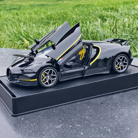 [TOY] 1:32 Bugatti 2024 Tourbillon Black Model Car Die-Cast