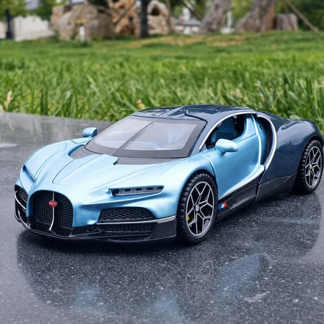 [TOY] 1:32 Bugatti 2024 Tourbillon Blue Model Car Die-Cast