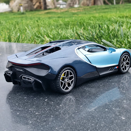[TOY] 1:32 Bugatti 2024 Tourbillon Blue Model Car Die-Cast