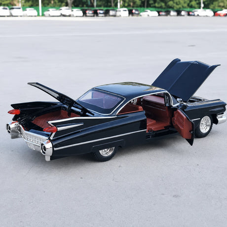 [TOY] 1:32 Cadillac 1959 Series 62 Eldorado Biarritz zwart modelauto Die-Cast