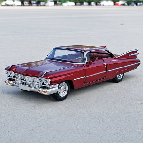 [TOY] 1:32 Cadillac 1959 Series 62 Eldorado Biarritz rood modelauto Die-Cast