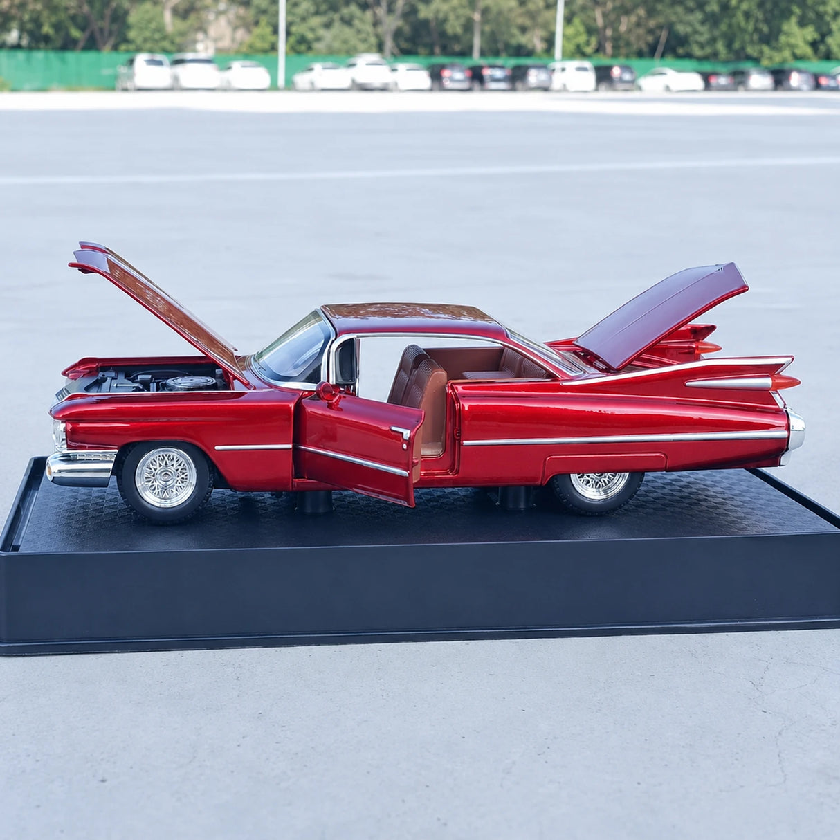 Cadillac 1959 Series 62 Eldorado Biarritz Red 1:32 – Diecast Display Model Die-Cast