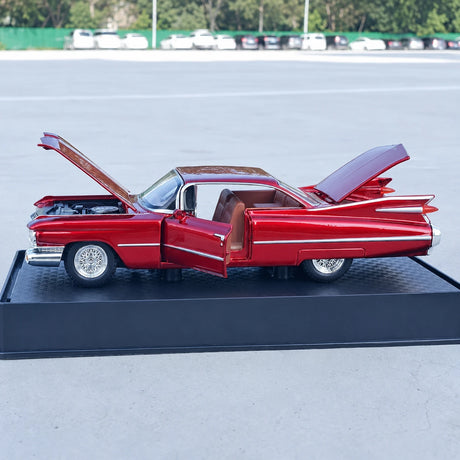[TOY] 1:32 Cadillac 1959 Series 62 Eldorado Biarritz rood modelauto Die-Cast