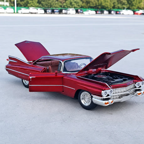 [TOY] 1:32 Cadillac 1959 Series 62 Eldorado Biarritz rood modelauto Die-Cast