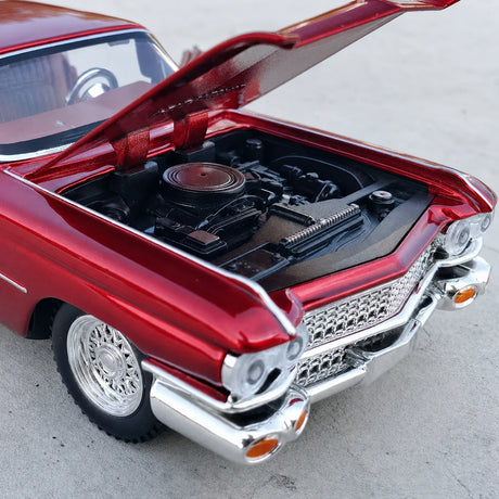 [TOY] 1:32 Cadillac 1959 Series 62 Eldorado Biarritz rood modelauto Die-Cast