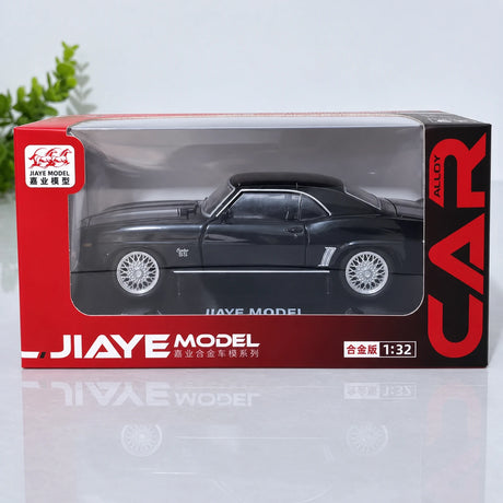 [TOY] 1:32 Chevrolet 1969 Camaro SS Black Model Car Die-Cast