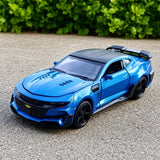 [TOY] 1:32 Chevrolet 2017 Camaro ZL1 blå modellbil Die-Cast