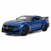 Chevrolet 2017 Camaro ZL1 blå 1:32 – modellbil i gjuten metall för display