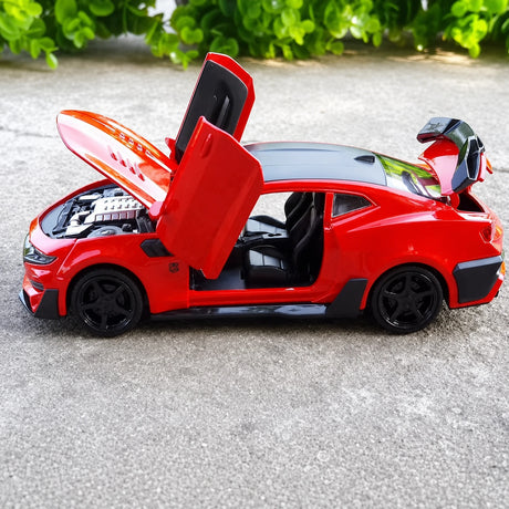 [TOY] 1:32 Chevrolet 2017 Camaro ZL1 röd modellbil Die-Cast
