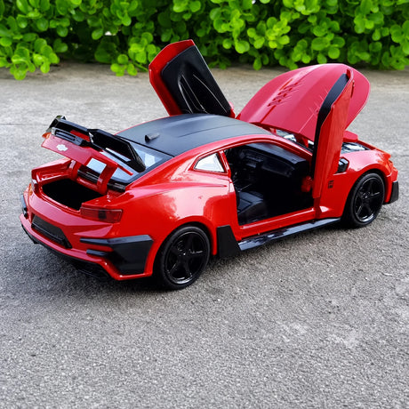 [TOY] 1:32 Chevrolet 2017 Camaro ZL1 röd modellbil Die-Cast
