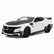 Chevrolet 2017 Camaro ZL1 vit 1:32 – modellbil i gjuten metall för display
