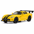 [TOY] 1:32 Dodge 2016 Viper ACR gul modellbil Die-Cast