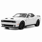 Dodge 2021 SRT Hellcat grå 1:32 – modellbil i gjuten metall för display