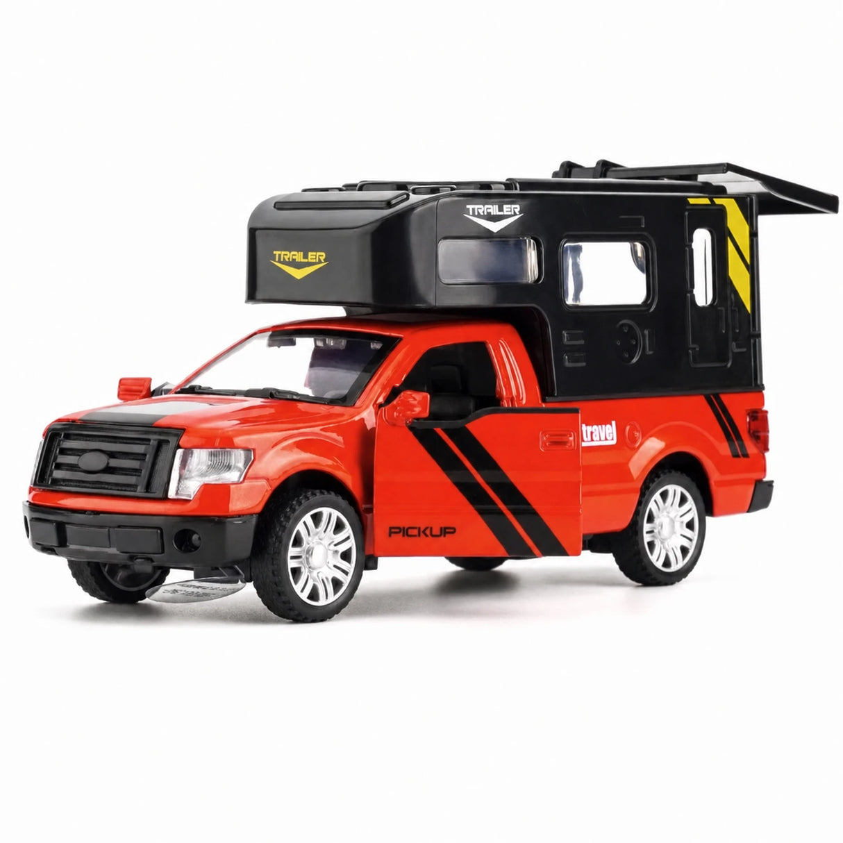 [TOY] 1:32 Ford 2009 F-150 RV punainen pienoismalli Die-Cast