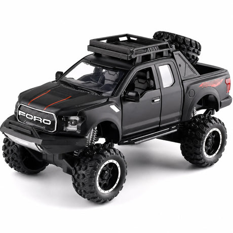 Ford 2020 F-150 Raptor Off-Road Black 1:32 – Diecast Display Model Die-Cast