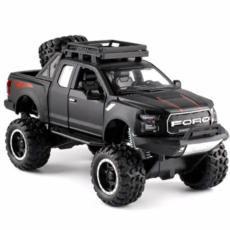 Ford 2020 F-150 Raptor Off-Road Black 1:32 – Diecast Display Model Die-Cast