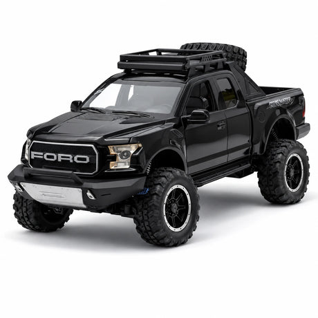 Ford 2020 F-150 Raptor Off-Road Black 1:32 – Diecast Display Model Die-Cast