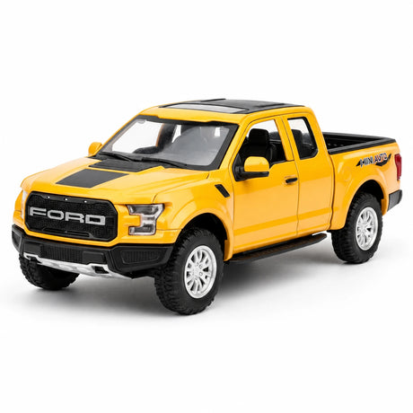 [TOY] 1:32 Ford 2020 F-150 Raptor gul modellbil Die-Cast