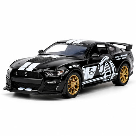 [TOY] 1:32 Ford 2020 Mustang Shelby GT500 svart modellbil Die-Cast