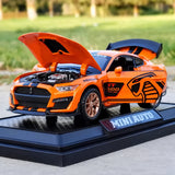 [TOY] 1:32 Ford 2020 Mustang Shelby GT500 orange modellbil Die-Cast