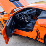 [TOY] 1:32 Ford 2020 Mustang Shelby GT500 orange modellbil Die-Cast