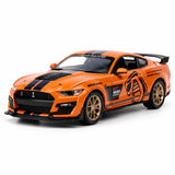 [TOY] 1:32 Ford 2020 Mustang Shelby GT500 orange modellbil Die-Cast