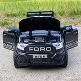 [TOY] 1:32 Ford 2021 Ranger svart modellbil Die-Cast