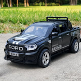 [TOY] 1:32 Ford 2021 Ranger svart modellbil Die-Cast